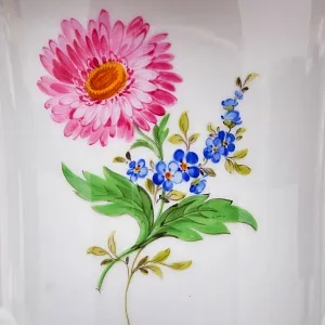 Антикварная Коллекционная Кратерная Фарфоровая Ваза MEISSEN, Германия - первая половина ХХ века.