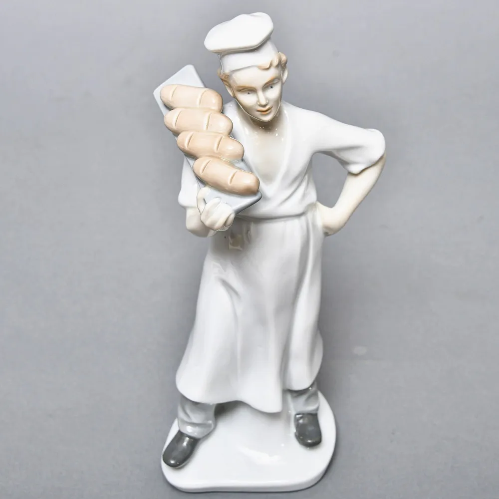 Коллекционная Фарфоровая статуэтка «ПЕКАРЬ», Grafenthal Германия, 1985 - 1990 года.