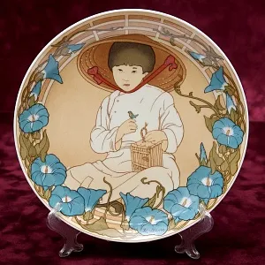 Коллекционная Тарелка «Дети Мира» - «Вьетнам» Фарфор Heinrich Villeroy&Boch - 1977 год.