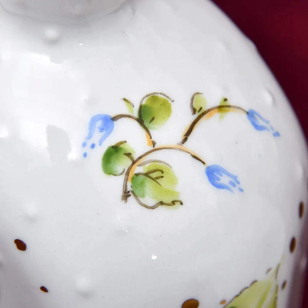 Винтажный Фарфоровый Флакон - Штоф «ПЛОДЫ», Sevres Style ФРАНЦИЯ, середина ХХ века.