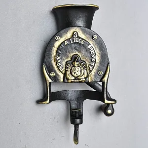 Старинная Чугунная Ручная Механическая Мельница - Кофемолка BREVETE, Бельгия 30-е гг.