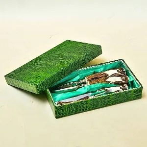 Набор для Морепродуктов «Охота» - 3 предмета, SOLINGEN Германия, 50 -е годы ХХ века.