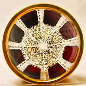 «Рубиновый Хрусталь» - Ваза - Креманка - Орешница, ERNST WITTIG, Германия.