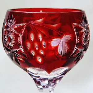 Полный Набор, все 8-мь Цветов! Хрустальные Бокалы для Вина серия «Виноград», NACHTMANN Германия.