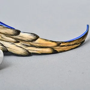 Коллекционная Фарфоровая статуэтка «Попугай Сине-Желтый АРА», ROSENTHAL Германия - 1936 год. 