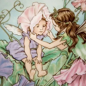 Коллекционная Тарелка «Грушевая Фея» Фарфор, Heinrich Villeroy & Boch Германия -80 гг.