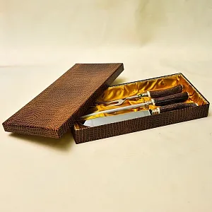 Набор для Барбекю «Охота» из 3-х предметов, Германия, Rostfrei Solingen, 60 -е гг.