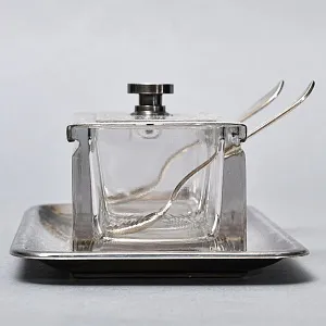 Набор для специй или соусов с двумя отделениями, Wellner Германия - 60 гг.