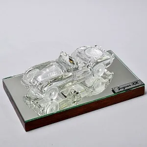 Коллекционная Хрустальная Модель «Автомобиль - Jaguar XK» Spiegelau Crystal Германия. 