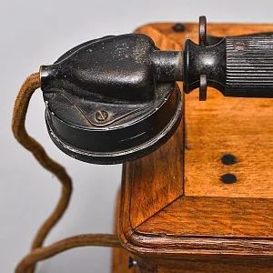 Антикварный Настольный Телефонный аппарат - Телефон «La Telephone Prive», Франция -1918 год.