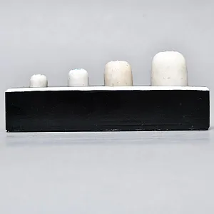 Редкость! Антикварный Набор фарфоровых гирь разновесов (100-50-20-10гр.) - СССР - 20 гг.