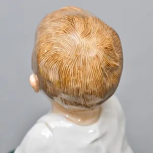 Коллекционная Фарфоровая статуэтка «Дети Хеншеля. Ребёнок с палочкой и барабаном», Meissen Германия.