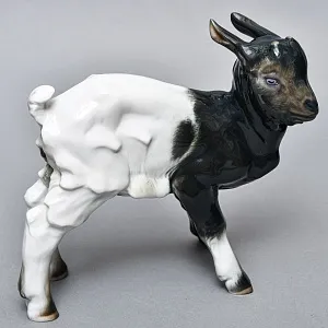 Редкая! Коллекционная Фарфоровая статуэтка «Козленок», ROSENTHAL Германия - 1938 год.