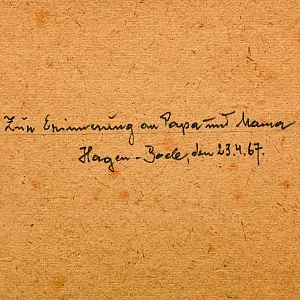 Картина - Портрет «Старый охотник с трубкой», Доска, Масло, Германия -1967 год.