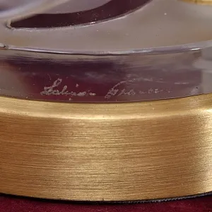 Электрическая Настольная Лампа - Светильник «ARIANE»,  Хрусталь Laligue Франция.