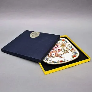 Коллекционная Тарелка - Настенное Блюдо «Времена года. Осень», Фарфор Hutschenreuther Германия - 1978 год. 