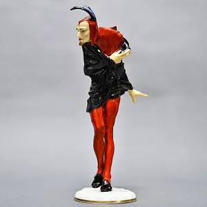 Редкость! Большая Фарфоровая статуэтка «МЕФИСТОФЕЛЬ», Hutschenreuther Германия. 