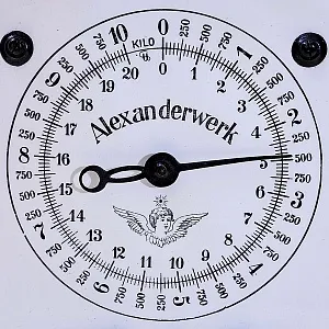 Старинные Антикварные Кухонные Механические Весы на 10кг. Alexanderwerk, Германия -1905 год.