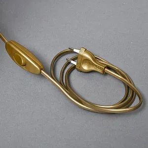 Настольная Электрическая Лампа - Светильник «Дама с Павлином», FLORENCE Италия -1987 год.