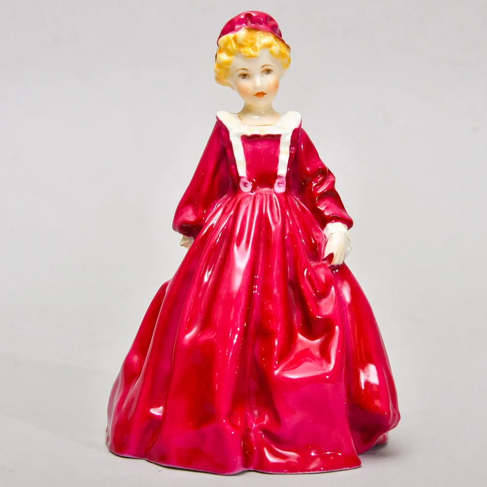 Коллекционная Фарфоровая статуэтка «Бабушкино платье», Royal Worcester Англия.