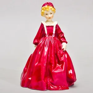 Коллекционная Фарфоровая статуэтка «Бабушкино платье», Royal Worcester Англия.