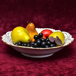 Коллекционное Сервировочное Блюдо - Тарелка, Фарфор MEISSEN, Германия -1978 год.