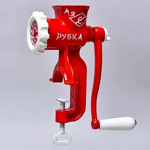 Винтажная Ручная Механическая Мясорубка «СПАРТАК», СССР 80-е годы ХХ века..