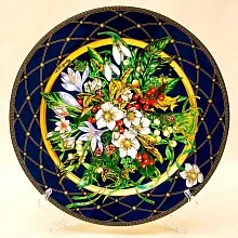 Коллекционная Тарелка - Блюдо «Впустите Любовь» Фарфор, VERSACE, Rosenthal Германия -2002 год.