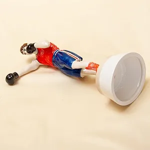 «Боксёр» - Авторская Коллекционная Фарфоровая Статуэтка, Россия.