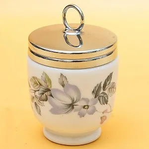 Фарфоровый Кодлер «Садовая Роза» на 2 яйца,  ROYAL WORCESTER, Англия.