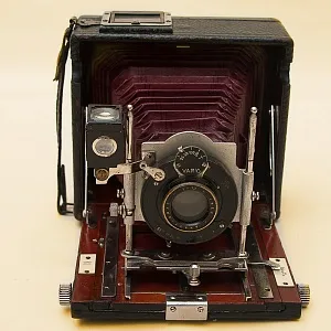Антикварный Фотоаппарат - Старинная Фотокамера «ICA A.G., Dresden», Германия 1909-1912 годы.