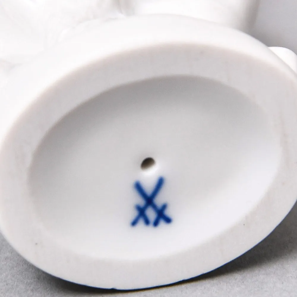 Коллекционная Фарфоровая статуэтка «Клоун с совой и обезьяной», MEISSEN /МЕЙСЕН Германия.