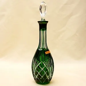 Набор для коньяка Графин и 6-ть Бокалов серия «NIERSTEIN» Цветной Хрусталь, NACHTMANN Германия.