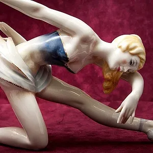 Коллекционная Фарфоровая Статуэтка «БАЛЕРИНА», Hutschenreuther, Германия -1968 год.