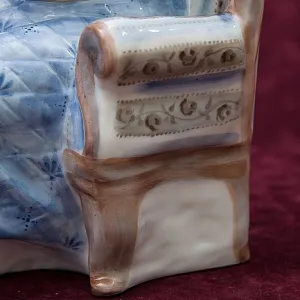 Коллекционная Фарфоровая статуэтка «КАШТАНКА», ДФЗ Дулево Россия. 