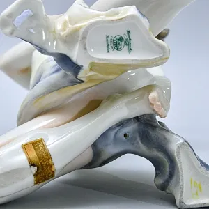 Авторская Коллекционная Статуэтка «ТАНЦОВЩИЦА - ТАНЕЦ», фарфор Hutschenreuther, Германия 1955-1968 годы.