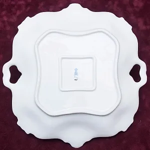 Большое Сервировочное Блюдо «Роза» Фарфор KAISER Германия -1967 - 1970 годы.