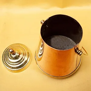 Редкость!!! Антикварное Медное Ведро для Угля - Зольник. Англия начало ХХ века.