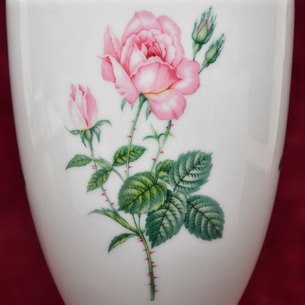 Коллекционный Фарфоровый Кувшин - Ваза «Садовые Розы», KAISER Porzellan Германия, 1960 - 1967 годы.