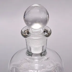 Винтажный Штоф - Графин - Бутыль «Kluk - Kluk» на 0,7 литра. Дания, HOLMEGAARD 50 -е гг.