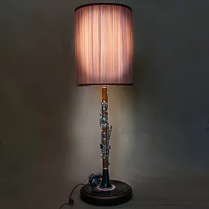 Дизайнерская Электрическая Настольная Лампа Светильник «КЛАРНЕТ» - 1965г».