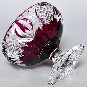 Редкость!!! Роскошная Фруктовница - Хрустальная Ваза на ноге, VAL SAINT LAMBERT, Бельгия -60 гг.