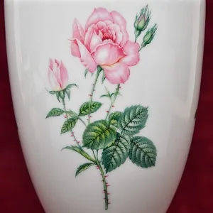 Коллекционный Фарфоровый Кувшин - Ваза «Садовые Розы», KAISER Porzellan Германия, 1960 - 1967 годы.