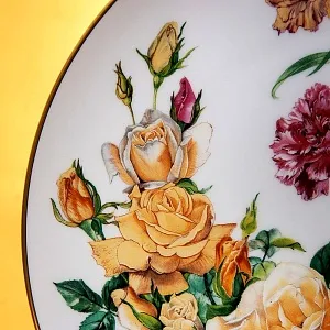 Коллекционная Тарелка «GRANDE FINALE'90» Фарфор, Хучеройтер - Hutschenreuther, Германия.