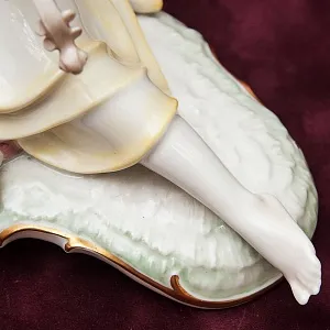 Авторская Фарфоровая статуэтка «СОНАТА, МУЗЫКАЛЬНЫЙ ДУЭТ» Hutschenreuther, Германия.