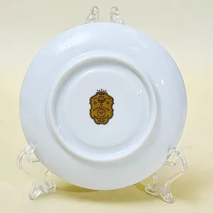 Коллекционная Фарфоровая Кофейная Пара «Лазурная роскошь»,  KARLSBADER, Германия.