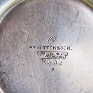 Набор для подачи Чая, АРТ ДЕКО, Silverplate William Hutton&Sons Англия, начало ХХ века.