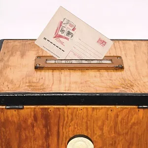 Большой Деревянный Почтовый Ящик - «Почта СССР» образца 60 - 70-х годов ХХ века.