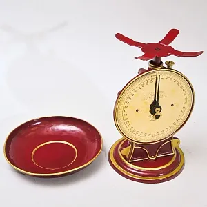 Антикварные Кухонные Механические Весы Повышенной точности, SALTER'S Англия конец ХIХ века.