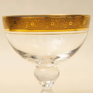 Набор 6-ть Хрустальных Фужеров серия «Harrison», Theresienthal Германия, 60 -е годы ХХ века.